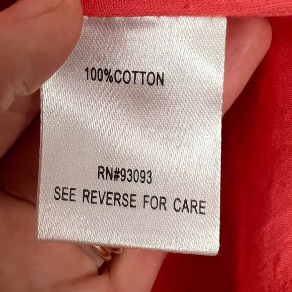 Tyler Boe Izzy Bell Sleeve Dark Coral Mini Dress - Picture 7 of 8